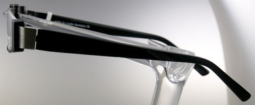 HALBZEIT 6704 Brille Brillengestell Lesebrille Schwarz Kunststoff Eyeglasses NEU - Bild 3 von 3