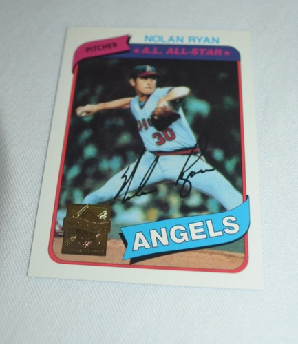 1998 TOPPS - REPRINT 13 OF 27 - NOLAN RYAN PITCHER ANGELS CARD # 580 - Picture 2 of 6