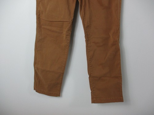 American Eagle Pants Mens 31 Brown Chino Preppy Slacks Relaxed Straight 31x28 - Picture 11 of 11