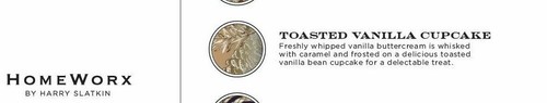 HomeWorx by Harry Slatkin Sp.Ed. 14 Unzen Kerze Toasted Vanilla Cupcake GEBRAUCHT - Bild 3 von 3