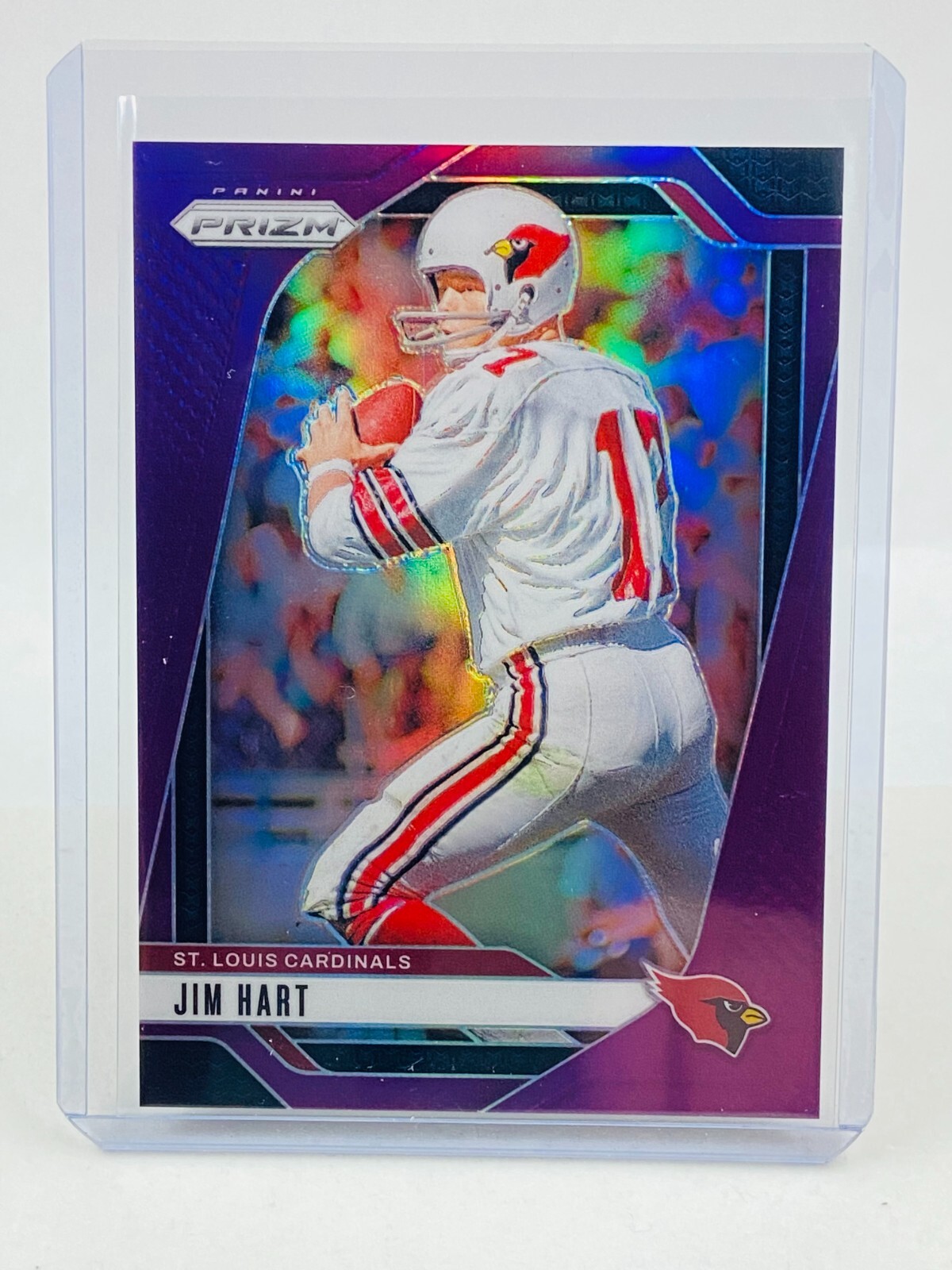 2024 Panini Prizm Jim Hart Purple #088/125