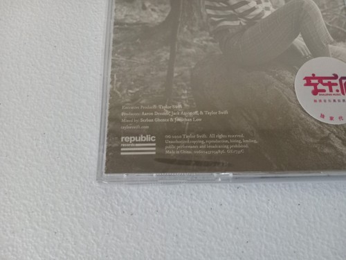 Taylor Swift Folklore "Meet Me Behind The Mall" CD With Bookmark China Limited - Picture 14 of 17