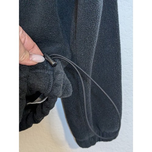 COLUMBIA Women's Size XXL Full Zip Fleece Jacket Black Zip Hip Pockets $60 MSRP - Picture 6 of 14