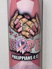 Breast Cancer 20 Oz Sublimation Tumbler Custom Made