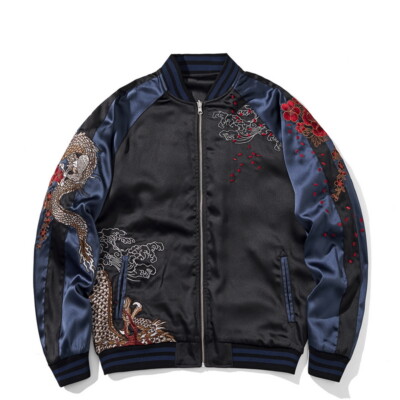 キムタク REVERSIBLE SOUVENIR JACKET Japanese Reversible Souvenir Jacket A | Dead Center Vintage