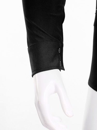 Mens Bodysuit Invisible Zipper Figure Skating Tango Costume Breathable Soft - Bild 26 von 53