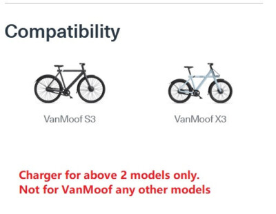 5 Amps Smart Charger for VanMoof S3 and X3 Electric Bike | eBay 5 Amps Smart Charger for VanMoof S3 and X3 Electric Bike | eBay