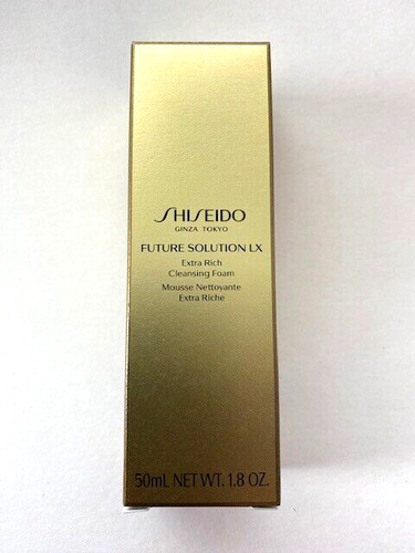 New Shiseido Future Solution LX Extra Rich Cleansing Foam ~ 50 ml - Picture 2 of 5