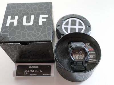 Casio G-Shock HUF tie-up model GD-400HUF-1JR/collaboration Casio G-Shock HUF tie-up model GD-400HUF-1JR/collaboration