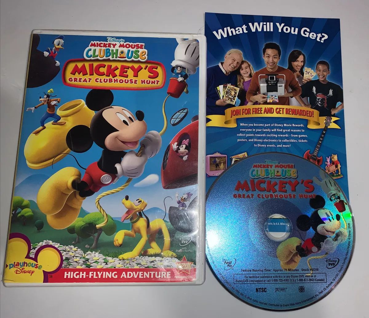 Disney's Mickey Mouse Clubhouse: Mickey's Great Clubhouse Hunt DVD