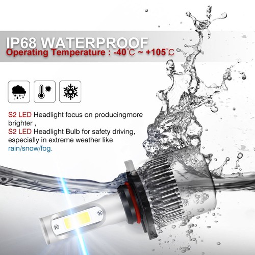 Combo de 6 faros antiniebla altos/bajos LED para Jeep Commander 2006-2010 - Imagen 9 de 13