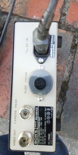 Sony Video Camera power unit PU 1401CE plus Video camera head - Picture 7 of 8