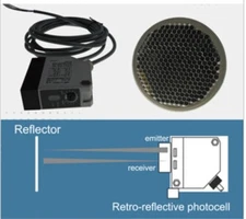 Lockmaster LM104 32ft Photo Eye Photocell 12/240V DC/AC Beam Sensor Gate Openers