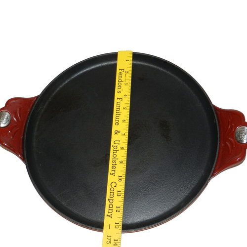 Princess House RED MI COCINA Gusseisen Comal Grillplatte/Tortilla Wärmer (1) 13" - Bild 6 von 8