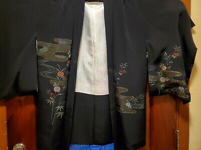 石見銀山 BREATHTAKING ELIXIR KIMONO JACKET 花柄刺繍 | alamiah.edu.sa