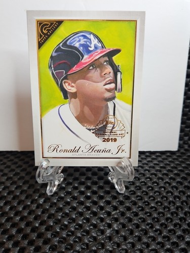 2019 TOPPS GALLERY NATIONAL BASEBALL CARD DAY RONALD ACUNA JR.  #GPRA - Picture 1 of 2