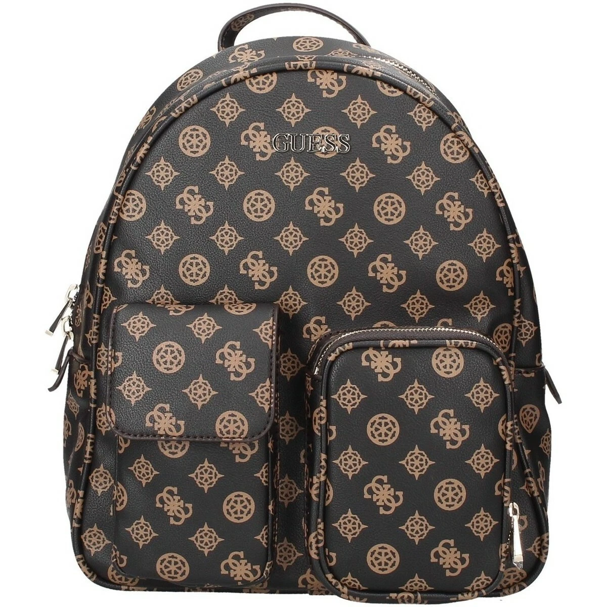 GUESS UTILITY VIBE SP775133 ECO BROWN LEATHER BACKPACK TO 2021