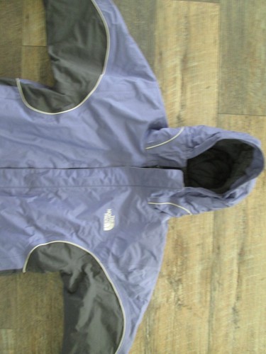 Girls THE NORTH FACE lilac insulated jacket Sz. L - Picture 2 of 5