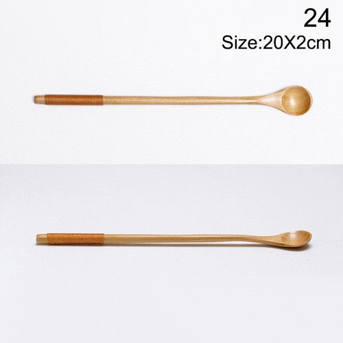 Wooden Spoon Cooking Large Wood Soup Spoons Dinner Tablespoon Tableware-2PCS - Imagen 33 de 41