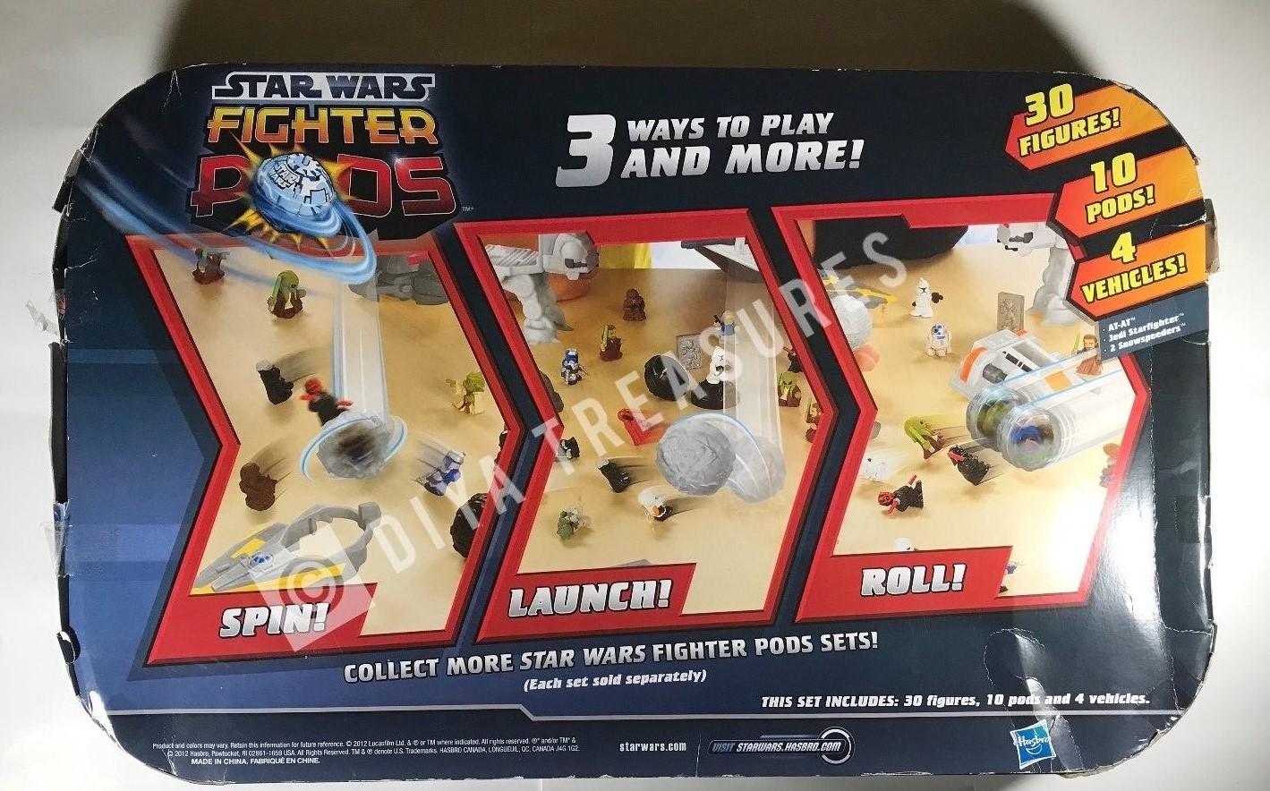 Star Pods Wars Fighter Pods Star Super Big Battle Set 30 Figures 10 Pods & 4 Vehicles c18623 Star Pods Wars Fighter Pods Star Super Big Battle Set 30 Figures 10 Pods & 4 Vehicles c18623