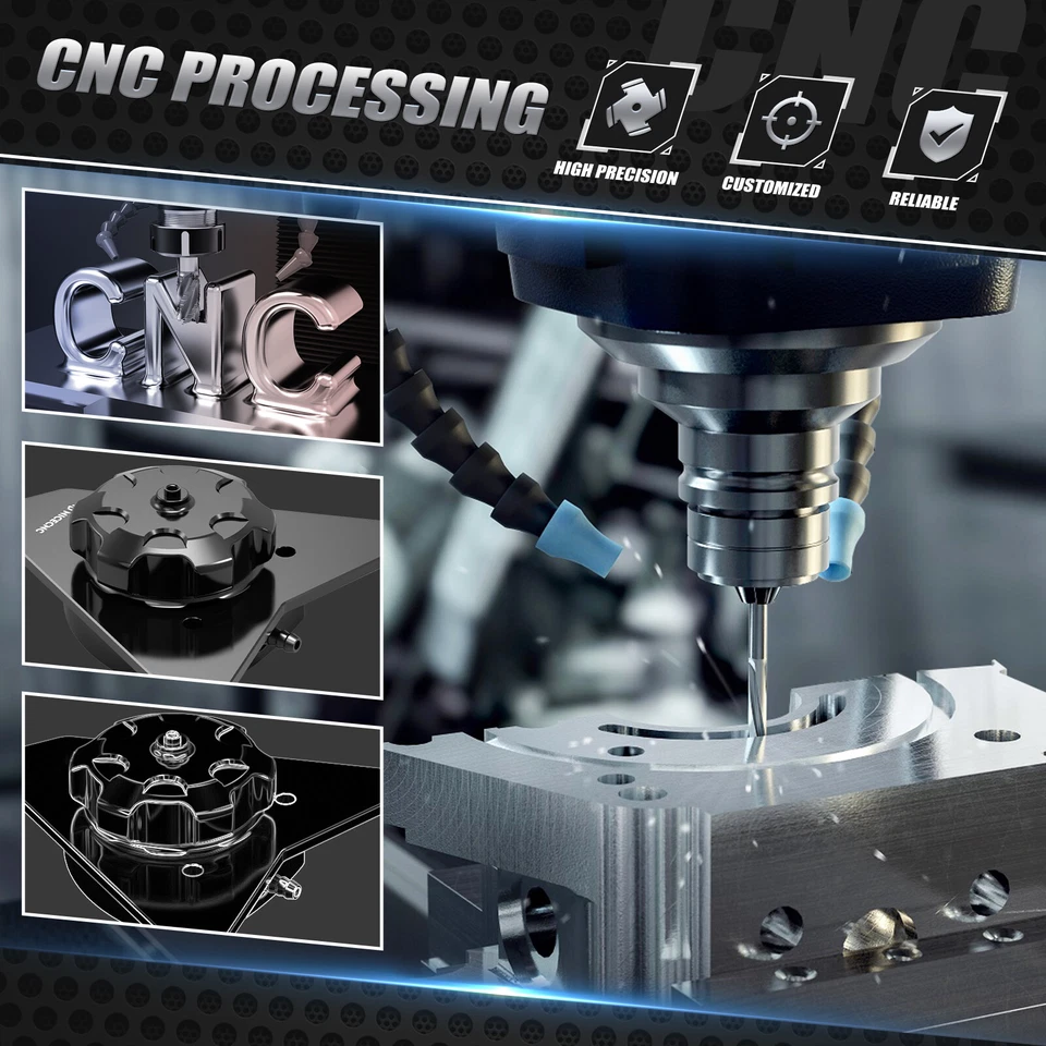 Anodized Tank Fuel Filler Neck Cap Cover For KTM 690 Enduro/SMC R 2009-2018 - Image 4 of 4