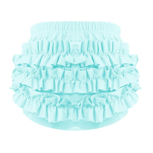 Baby Girls Flowers Faux Pearls Mesh Tutu Princess Dress /Ruffled Shorts Bloomers - Picture 47 of 79
