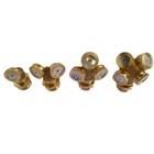 Copper Nozzle 4 Points DN15 Agricultural Fog Spray Three-nozzle Sprayer Nozzle