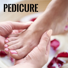 PEDICURE | Laminated Vinyl Decal Sticker Label