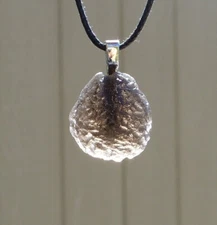 Genuine High Grade Colombianite aka Cintamani Stone Free Form Pendant Necklace