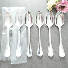 Christofle Malmaison Silverplate Standard Spoon 6pcs Excellent