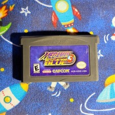 Mega Man Battle Network 3 Blue Version - Nintendo Game Boy Advance GBA Authentic