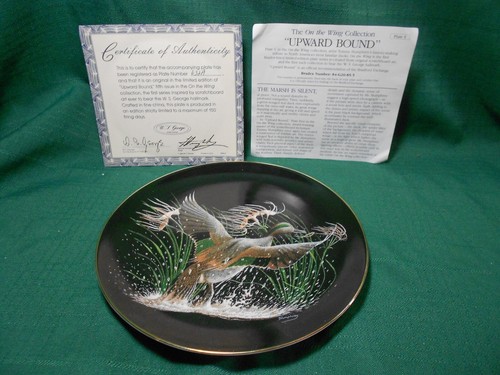 Bradford Exchange On the Wing Collector Plates #5-8 - Picture 2 of 9