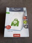 Miele U Vacuum Cleaner Airclean Bags 4 Bags 2 Filters Green Collar Genuine