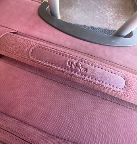 Kipling Rolling Wheeled Suitcase travel Bag Luggage check-in textured - Picture 4 of 17