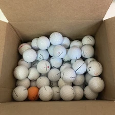 Lot of 65 Used Practice Golf Balls Shag Hit-A-Way