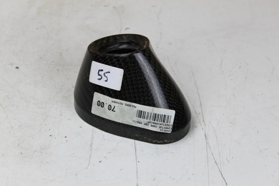 Punta de escape de carbono para Honda CRF450 CRF450R 2011 Foto 2 de 4