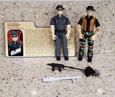 Pathfinder V1 V2 1990 2001 Joe Hasbro Vintage Action