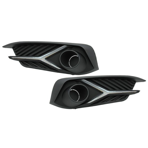 LED Daytime Running Light DRL Fog Light For Honda Civic 10th Gen Sedan 2016-2019 - Picture 5 of 12