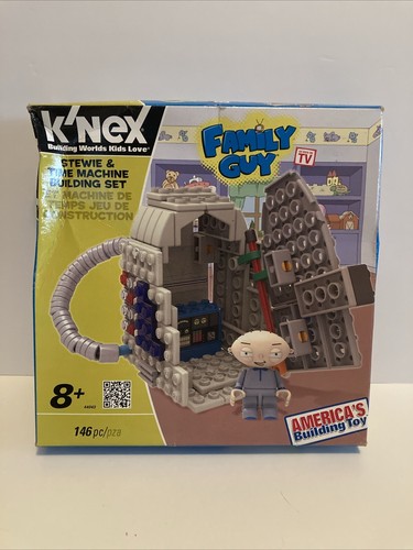 K'Nex Family Guy Stewie & Time Machine Building Set 146 pcs New 44043 - Picture 1 of 9