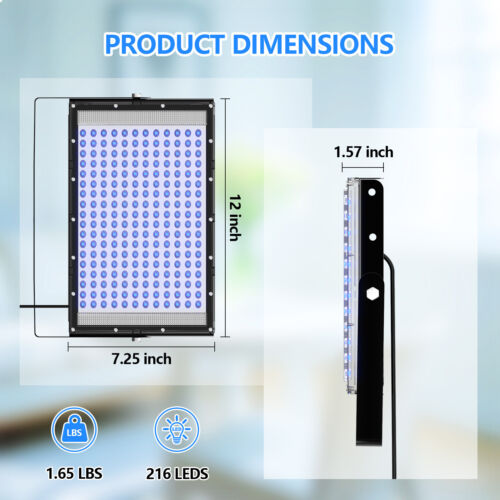 Lámpara facial bronceadora solar estudio de bronceado UV sol resplandor solaria para viajes - Imagen 9 de 14