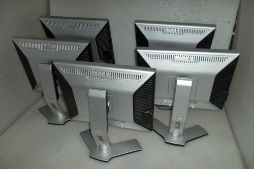 LOT-5 Dell 1707FP 1708FP 17" UltraSharp Monitor w/4-Port USB DVI VGA FP816 CC280 - Picture 7 of 12
