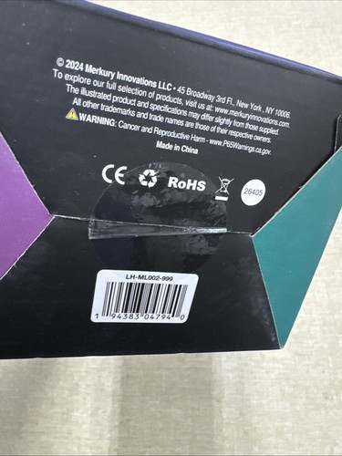 9 in. Black Indoor Jellyfish Table Lamp with RGB LED New - Bild 5 von 7