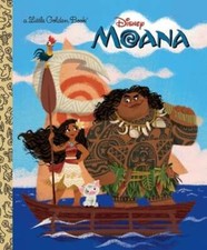 Moana Little Golden Book by Laura Hitchcock: Used