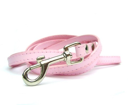 Diamante Crystal Dog Collar / Lead / Set Puppy Rhinestone Baby Pink Blue 6-14" - Picture 19 of 33