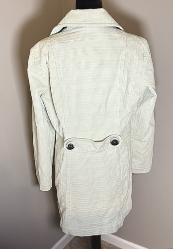 J. Jill Corduroy Boyfriend Long Line Blazer Jacket Women’s  Small Mint Green - Picture 2 of 11