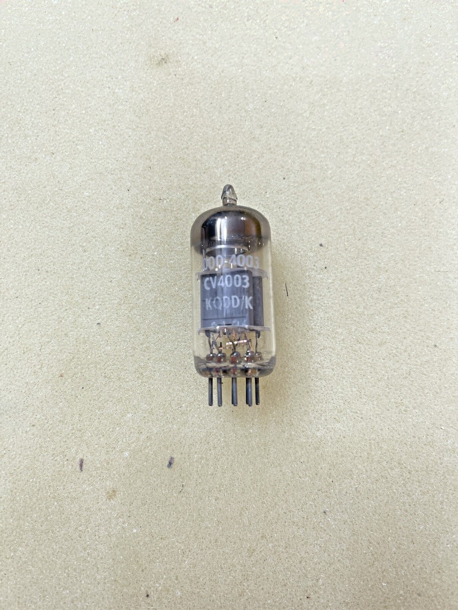 新品? ムラード ECC82 12AU7 CV4003 ボックスプレート 元箱付 s