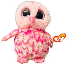Ty Beanie Boos Pinky The Barn Owl 6" NWT 2013