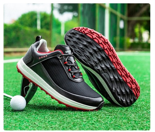 Professional Anti-Skid Men's Golf Shoes Outdoor Waterproof Golf Casual Sneakers - Picture 21 of 26
