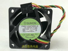 1 PCS SUNON Fan PMD1206PMB3-A DC12V 5.2W 6038 6CM 4 Wire 5 Pin