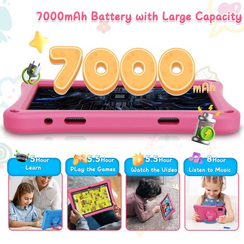 Kids Tablet 10 inch Android 13 Tablet for Kids 12GB+128GB with Parental Control - Picture 6 of 13
